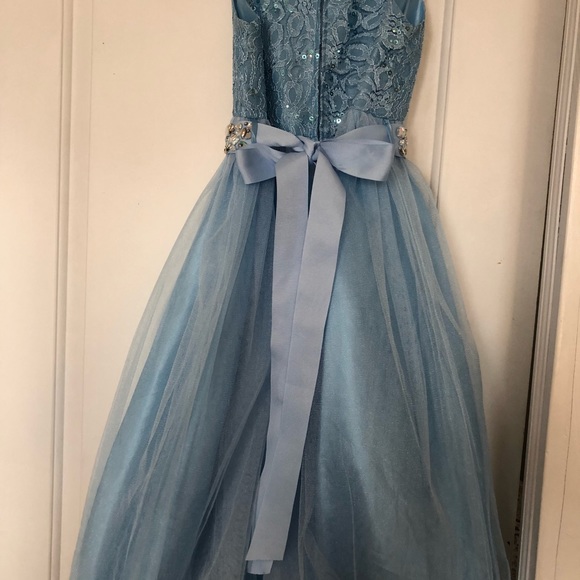 Casual Light Blue Dress - Picture 3 of 4